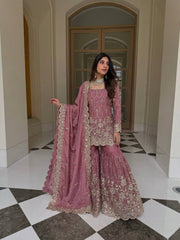 Exclusive Ethnic Sharara Set for Wedding & Festive Occasions Fully Stitched Designer Party Wear Outfit