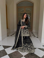 Exclusive Ethnic Sharara Set for Wedding & Festive Occasions Fully Stitched Designer Party Wear Outfit