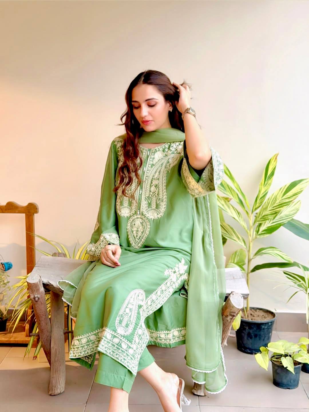 Designer Embroidered Kurta Set with Dupatta Premium Ethnic Wear for Women
