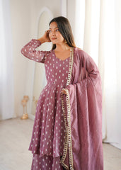 Contemporary Peplum Sharara Set Stylish Festive Wear with Intricate Details