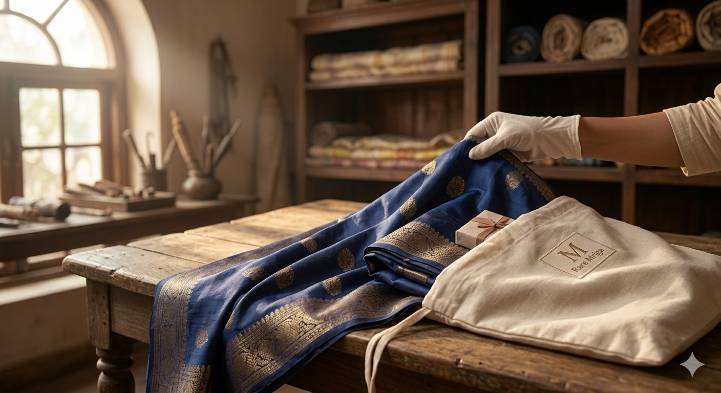 The 100-Year Saree: A Masterclass in Silk Preservation