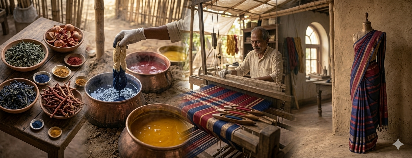 The Color of Earth: Pomegranate, Indigo, and Madder