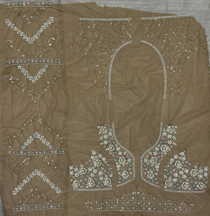 Heavy Embroidered Bridal Lehenga Choli with Sequins & Stone Work