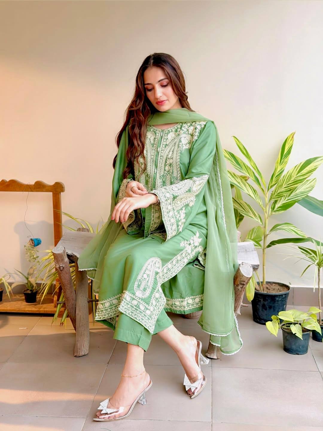 Designer Embroidered Kurta Set with Dupatta Premium Ethnic Wear for Women
