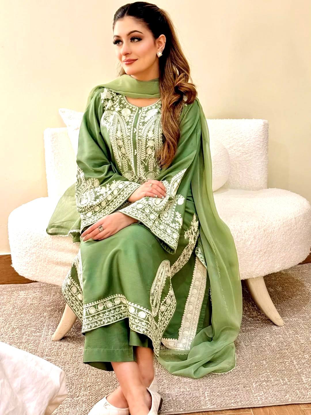 Designer Embroidered Kurta Set with Dupatta Premium Ethnic Wear for Women