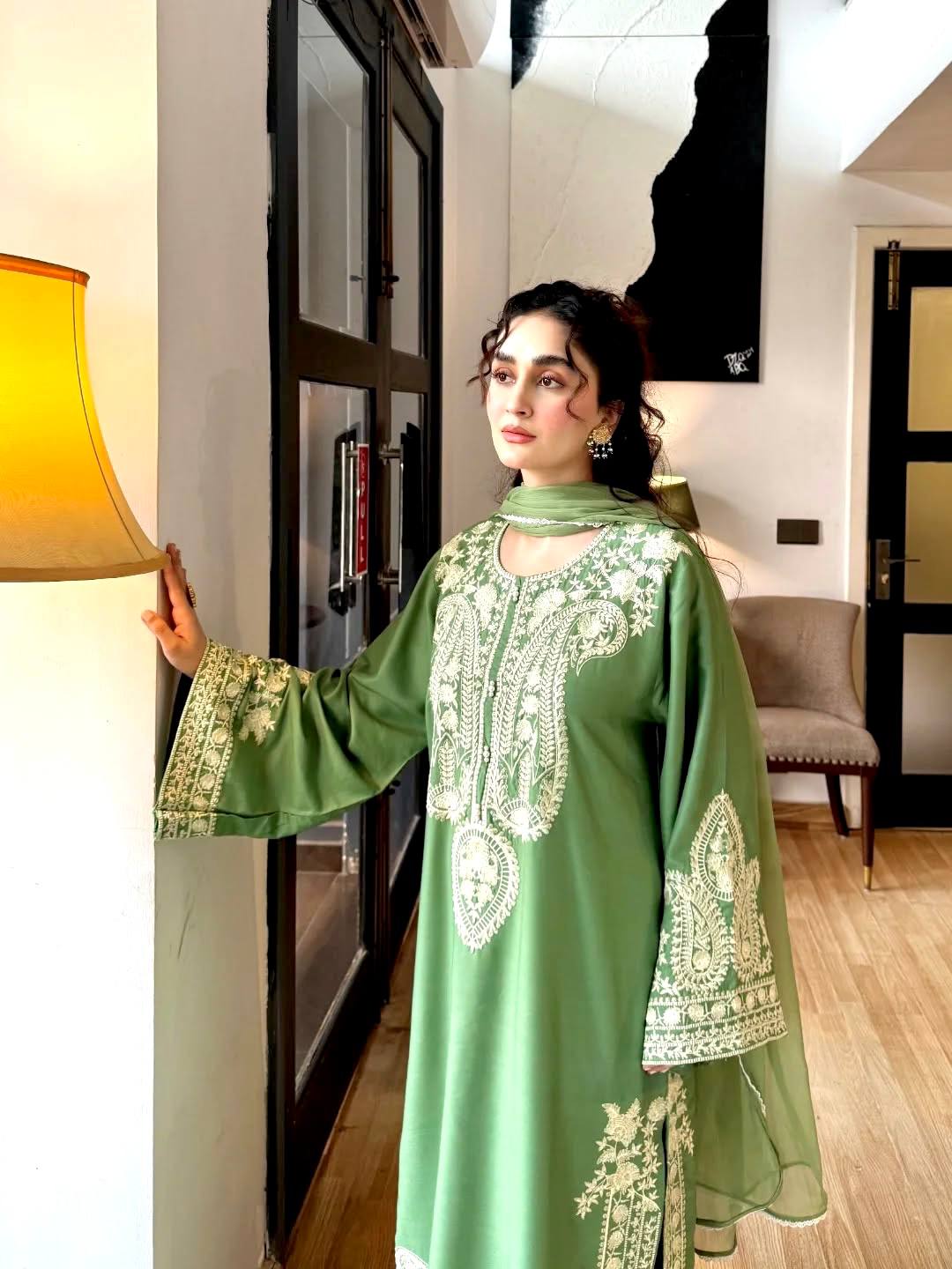 Designer Embroidered Kurta Set with Dupatta Premium Ethnic Wear for Women