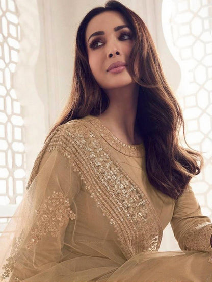 Elegant Festive Kurta with Pants and Sequinned Net Dupatta Traditional Ethnic Wear for Weddings