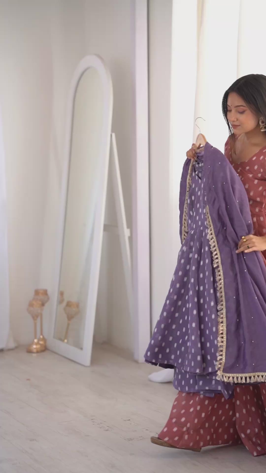 Contemporary Peplum Sharara Set Stylish Festive Wear with Intricate Details